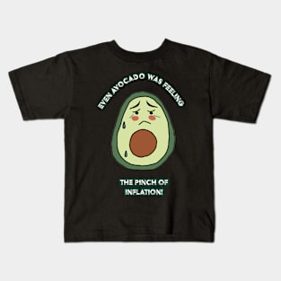 Sad Avocado Kids T-Shirt